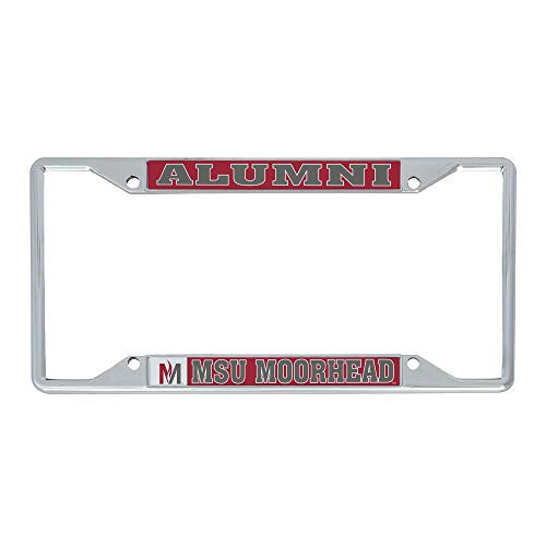 Desert Cactus Minnesota State University Moorhead MSUM Dragons NCAA Metal License Plate Frame for Front or Back of Car Officially Licensed (Alumni)