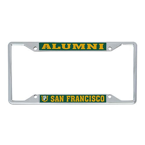 Desert Cactus University of San Francisco USFCA Dons NCAA Metal License Plate Frame for Front or Back of Car Officially Licensed (Alumni)