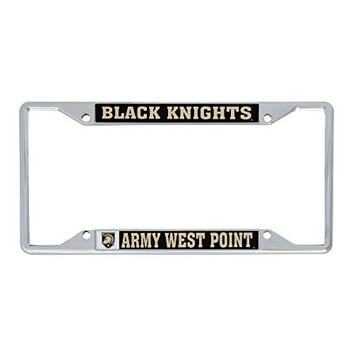 Desert Cactus United States Military Academy USMA Black Knights NCAA Army West Point Metal License Plate Frame for Front or Back of Car Officially Licensed (Mascot)