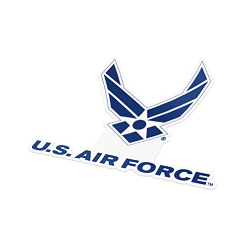 United States Air Force (USAF) Emblem Logo Vinyl Decal Laptop Water Bottle Car Scrapbook Licensed US (Sticker - #3)