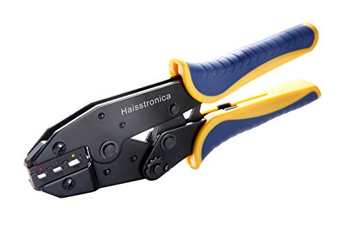 Haisstronica Crimping Tool For Heat Shrink Connectors-Ratchet Wire Terminal Crimper-Racheting Wire Crimper Tools-Wire Crimping Tool HS-8327 Haisstronica Crimping Tool For Heat Shrink Connectors-Ratchet Wire Terminal Crimper-Racheting Wire Crimper Tools-Wire Crimping Tool HS-8327