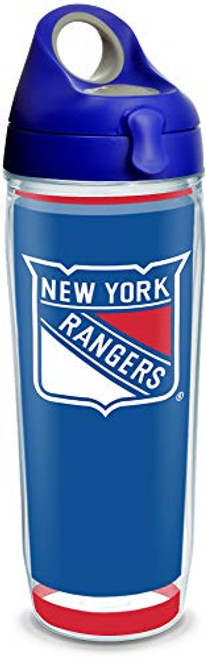 Tervis NHL New York Rangers Shootout Insulated Tumbler with Wrap and Blue with Gray Lid, 24oz Water Bottle, Clear Tervis NHL New York Rangers Shootout Insulated Tumbler with Wrap and Blue with Gray Lid, 24oz Water Bottle, Clear