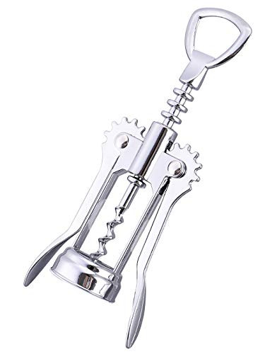 Wing Corkscrew Multifunctional Wine Cork and Beer Cap Bottles Opener Remover, Kitchen Chateau Restaurant Bars Daily and Waiters Use