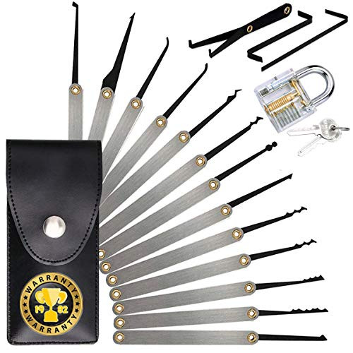 15pcs Multi-Function Tool Pick Set (Silver1)