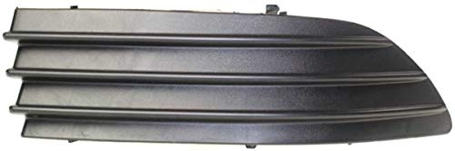 I-Match Auto Parts Passenger Side Front Bumper Cover Grille Replacement For 2004-2005 Toyota Sienna TO1089109 52127AE010 Black Matte