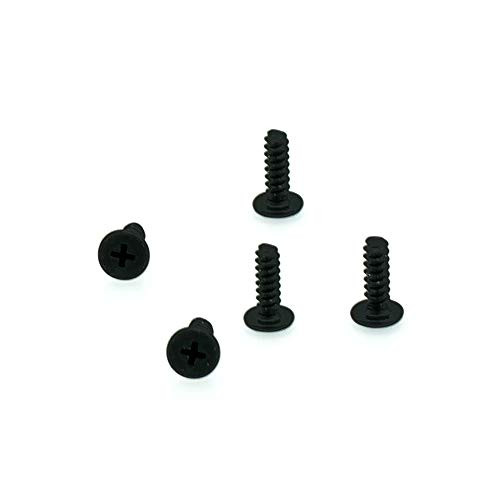 PartEGG Original 5X 6mm Phillips Screws Set Replacement for Sony PS4 Controller DualShock 4 Back Screw Housing Spare Parts Black