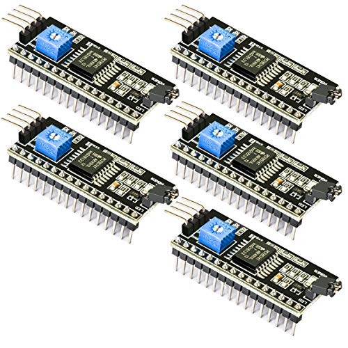 5PCS 5V 2004 1602 LCD Display IIC I2C Adapter IIC Serial Interface Adapter for Arduino UNO R3 MEGA DIY Kit