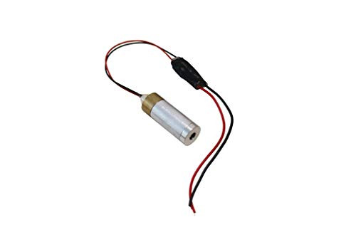 Lights88 Laser Diode (5MW Green Laser) Green Laser Diode Module GM532-20 DC2.7-4.2V (Crosshair Shape)