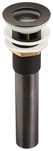 Dyconn PUDOF-ORB Pop-Up Drain with Overflow, Oil Rubbed Bronze