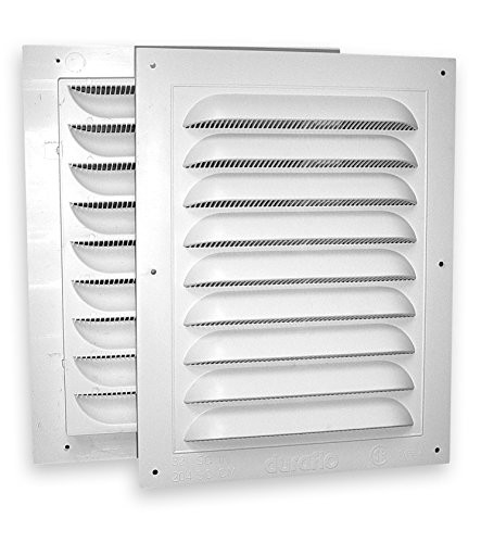 Duraflo 621218COMB Combined Gable Vent, 12-Inch X 18-Inch