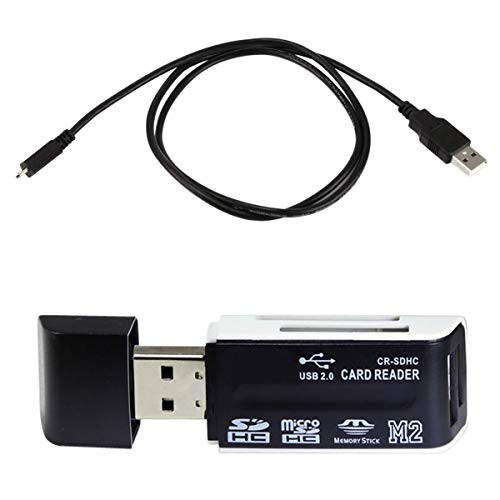 Excelshoots USB Cable for Canon PowerShot SX620 HS Digital Camera and Card Reader.