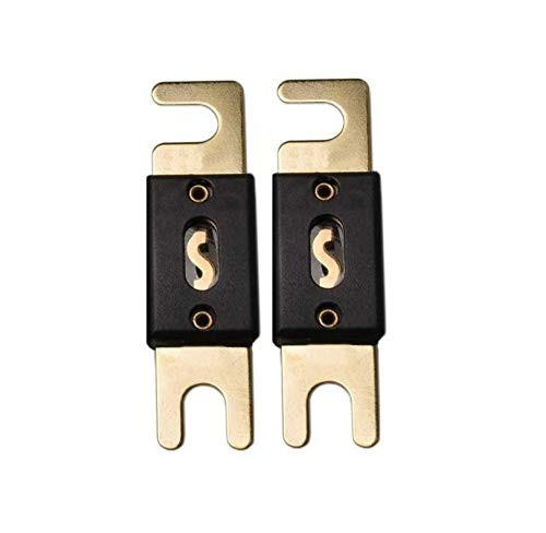 ANL Fuse 125A 125 Amp For Car Vehicle Marine Audio Video System Gold 2 Pack (125 Amp)
