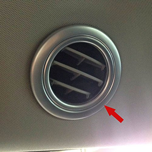 Fit For Toyota Sienna 2015 2016 2017 2018 Matte Rear Air Condition Vent Outlet Cover Trim