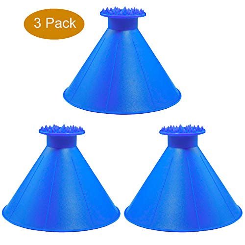 Magic Car Ice Scraper Round Windshield Ice Scrapers Tool