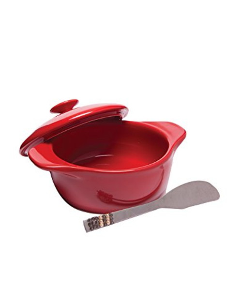 Wild Eye Brie Cheese Baker W/spreader (Red 780) Wild Eye Brie Cheese Baker W/spreader (Red 780)