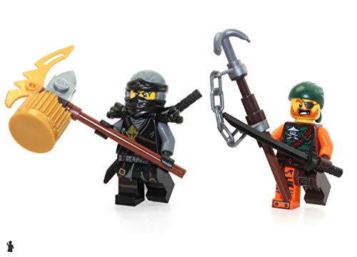 LEGO Ninjago Minifigure Combo - Cole and Bucko (Limited Edition Foil Bags)