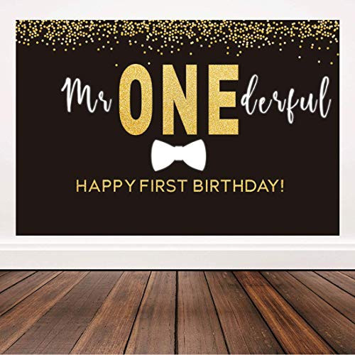 Bellimas Black Mr Onederful Backdrop Boy 1st Birthday Backdrop Glitter Little Prince First Birthday Party Background Boys Dessert Table Banner 6x4ft Bellimas Black Mr Onederful Backdrop Boy 1st Birthday Backdrop Glitter Little Prince First Birthday Party Background Boys Dessert Table Banner 6x4ft