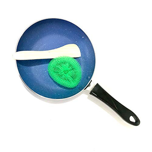Nonstick Coating Fry Pan Cookware Aluminium Fry Pan Best Nonstick Omelette Skillet with Soft Touch Handle Perfect for All Heat Sources Aluminum Nonstick Cookwar(240MM)