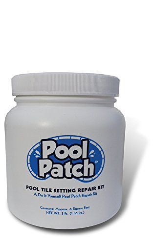 Pool Patch PTSRKG3 Gray Pool Tile Setting Repair Kit, 3-Pound