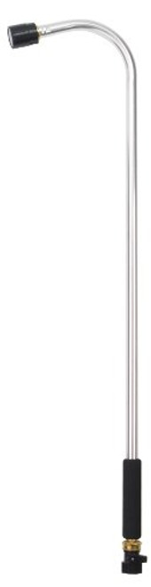 Dramm Classic Hanging Basket Watering Wand 36-Inch Length With 8-Inch Foam Grip - Silver 12358