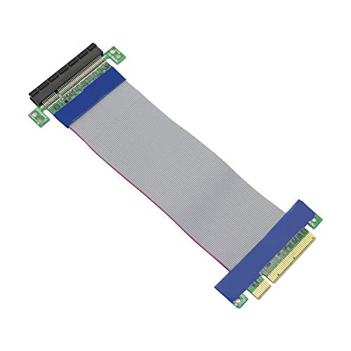 PCIE Extension Cable,LEIHONG PCI-Express 8X Male to Female Riser Cable PCI-E 8X Extender for Graphics Card