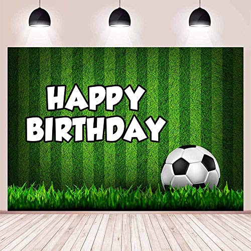 Mehofond Soccer Football Theme Birthday Party Backdrop for Boy Football Stadium Photography Background Banner Green Grass Football Field Decoration Photo Studio Props Vinyl 7x5ft Mehofond Soccer Football Theme Birthday Party Backdrop for Boy Football Stadium Photography Background Banner Green Grass Football Field Decoration Photo Studio Props Vinyl 7x5ft