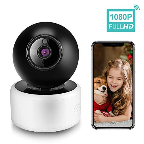 Security Camera Indoor Wireless 1080P HD WiFi Pet Camera, Home Camera for Dog/Nanny/Elder/Baby Monitor, Surveillance IP Camera with Smart Night Vision/2 Way Audio/Motion Detection