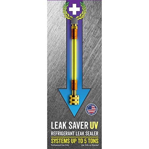 Leak Savers Direct Inject Refrigerant Leak Sealer with UV Dye