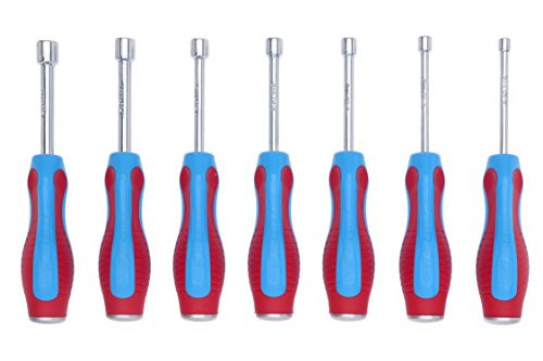 Channellock MD-7CB 7-Piece Metric Nut driver Set-5mm, 6mm, 7mm, 8mm, 9mm, 10mm, 11mm