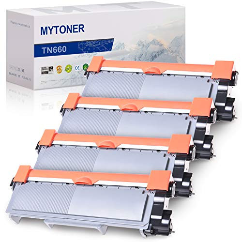 MYTONER Compatible Toner Cartridge Replacement for Brother TN660 TN-660 TN630 TN-630 High Yield Combo (Black, 4-Pack) MYTONER Compatible Toner Cartridge Replacement for Brother TN660 TN-660 TN630 TN-630 High Yield Combo (Black, 4-Pack)