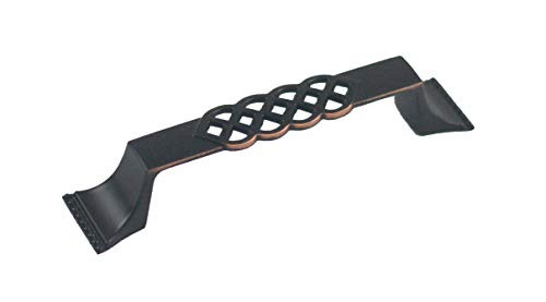 Colester Direct Kitchen Cabinet Hardware Drawer Pull Handle, Hole Spacing 3 3/4", Length 5" (25, Oil Rubbed Bronze)
