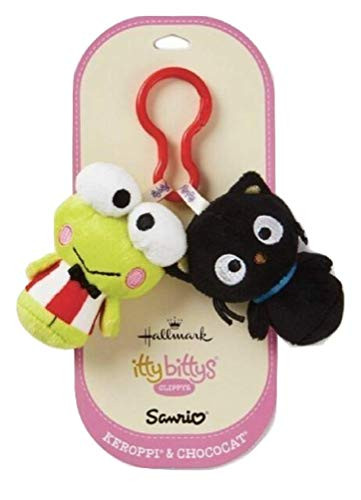 Hallmark itty bittys Clippys Samri Keroppi & Chococat
