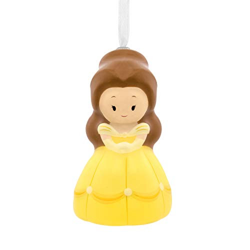Hallmark Christmas Ornament, Disney Beauty and the Beast Belle, Decoupage Hallmark Christmas Ornament, Disney Beauty and the Beast Belle, Decoupage
