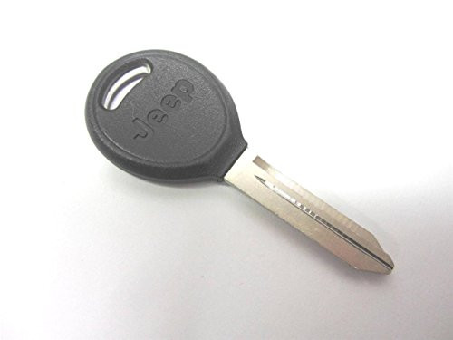 Jeep Logo Ignition Door Key Blank Wrangler Grand Cherokee Liberty no Transponder