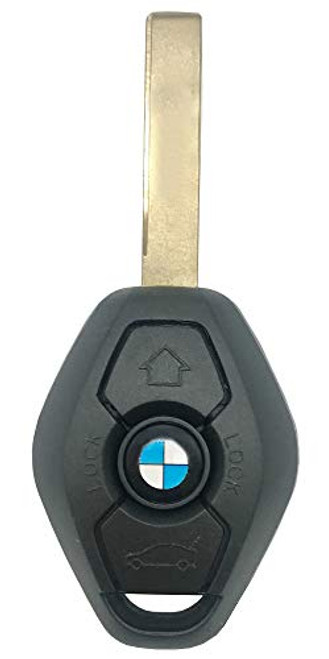 New Uncut Keyless Entry Remote Control Car Key Replacement Fit for BMW LX8 FZV Z4 X 3 X5 E46 Series 3 5 6 7 Z3 Chip ID44 EWS 315MHZ / 433MHZ