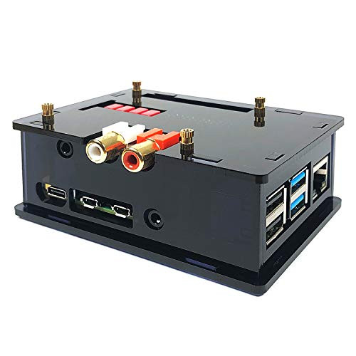 innomaker Acrylic Case DAC Hat HiFi Audio Module Works with Raspberry Pi 4 3B+ 3B 3