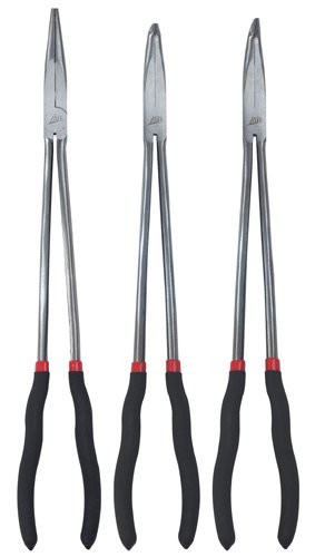 ATD Tools (863) 3-Piece 16'' Needle Nose Pliers Set