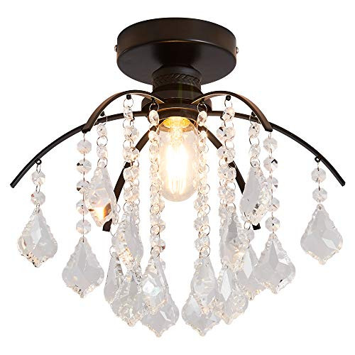 Mini Chandelier Light Fixture Modern Crystal Ceiling Lamp Lighting Bedroom Hallway Bar Kitchen Bathroom