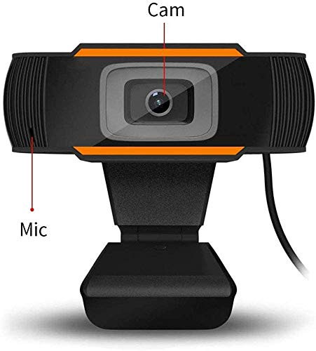 1080P Webcam Full HD Computer USB Video Camera with Mic, 5 Million Pixels, Video Recording, Calling, Conferencing, Gaming, Live Streaming Widescreen Webcam-Suit for Microsoft Teams, Dingtalk (002)