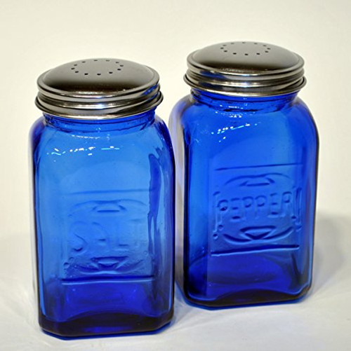 Cobalt Blue Salt & Pepper Shakers