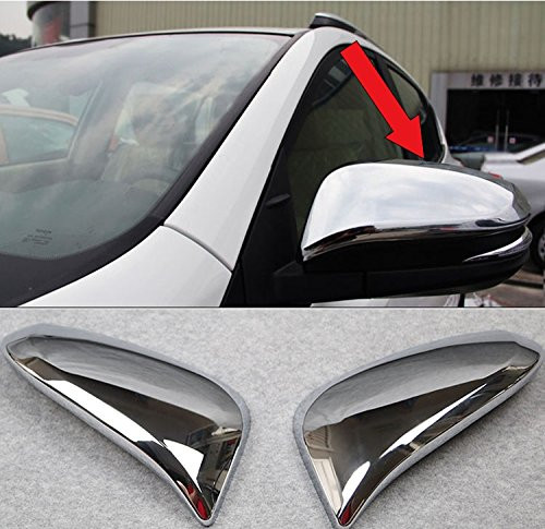 Fit For Toyota New RAV4 2016 2017 2018 Chrome Rear View Mirror Side Molding Cover Trim