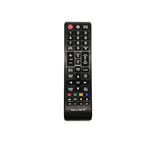 IHANDYTEC RM-L1088V Samsung TV Replacement Remote  Works with Samsung televisions (LED,LCD,Plasma)  Ideal TV Replacement Remote Control with Same Functions as The Original Samsung Remote - Black