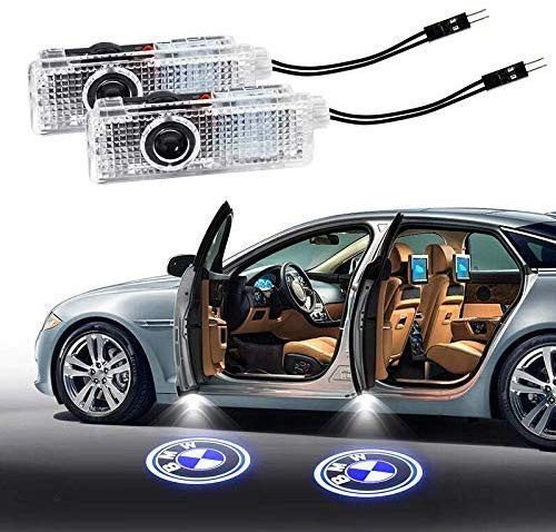 2Pcs for BMW Car Door Lights Logo, Car Door Led Projector Lights Shadow Ghost Light,Car Door Welcome Courtesy Lights Log