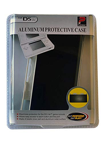 PLAYTECH Nintendo DS Lite Aluminum Protective Case - Black