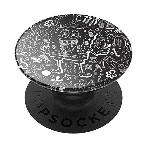 PopSockets: PopGrip with Swappable Top for Phones & Tablets - Spongebob - Spongebob Sketch
