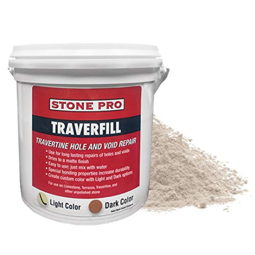 StonePro  Traverfill Light (3 Lbs.) (for Repairing Holes in Travertine)