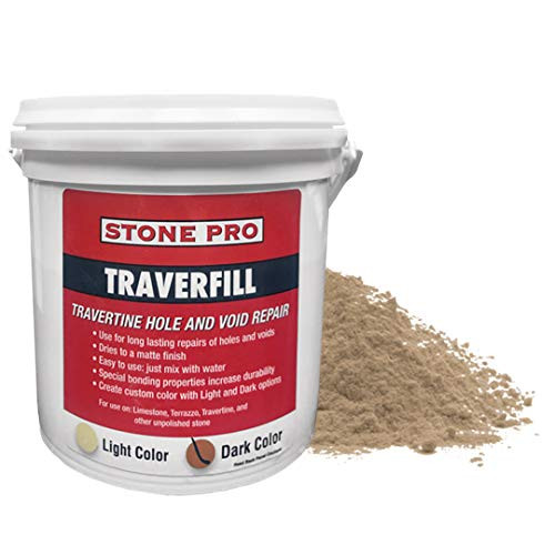 StonePro  Traverfill Dark (3 Lbs.) (for Repairing Holes in Travertine)