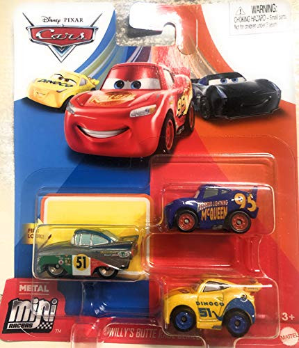Cars Disney Pixar Metal Mini Racers Willys Butte Race Series