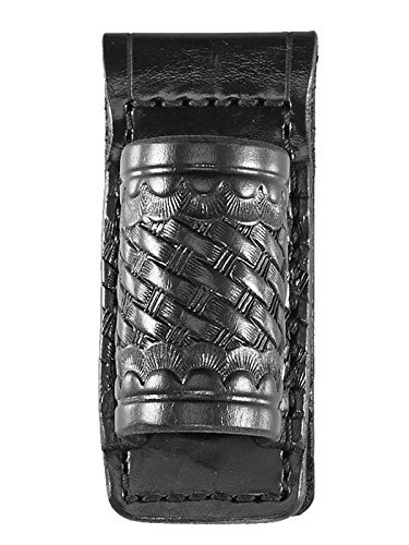 Aker Leather 554XT Flashlight Holder, Black, Plain, Fits Streamlight Stinger XT, Polystinger, and Stinger DS LED Flashlights