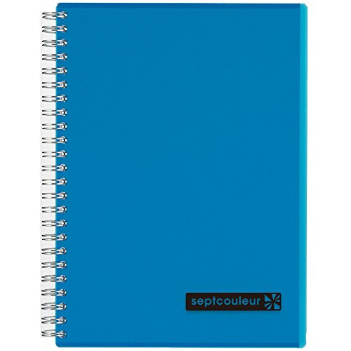 Spiral and Wirebound Notebook - Maruman Sept Couleur A5(7mm rule) -N572B-02 Blue 80 sheets